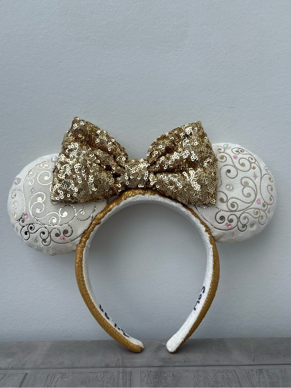 Gold Sequin Minnie Ears